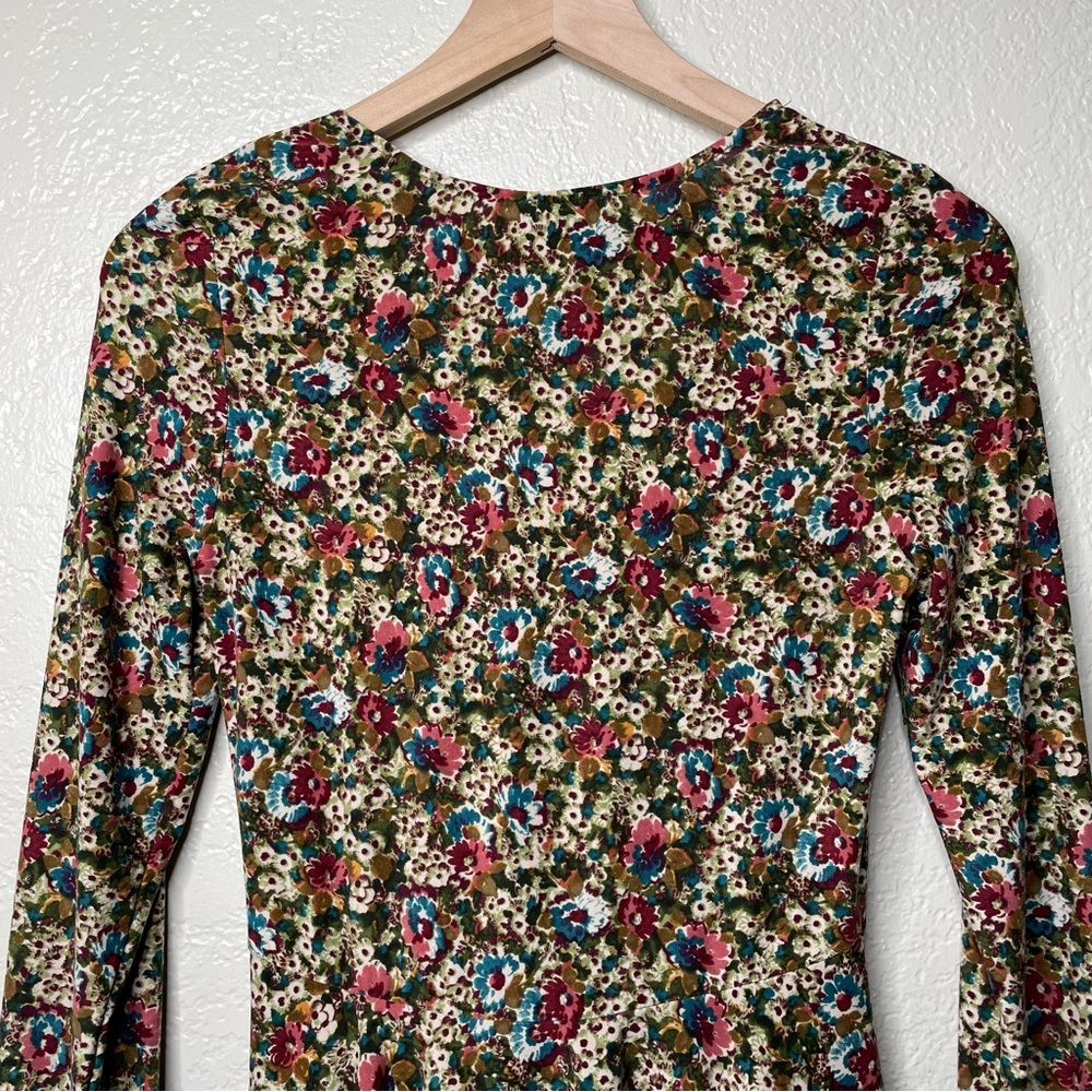 Show Me Your Mumu Stevie Babydoll Flower Cider Long Sleeve Dress Boho - Picture 8 of 11